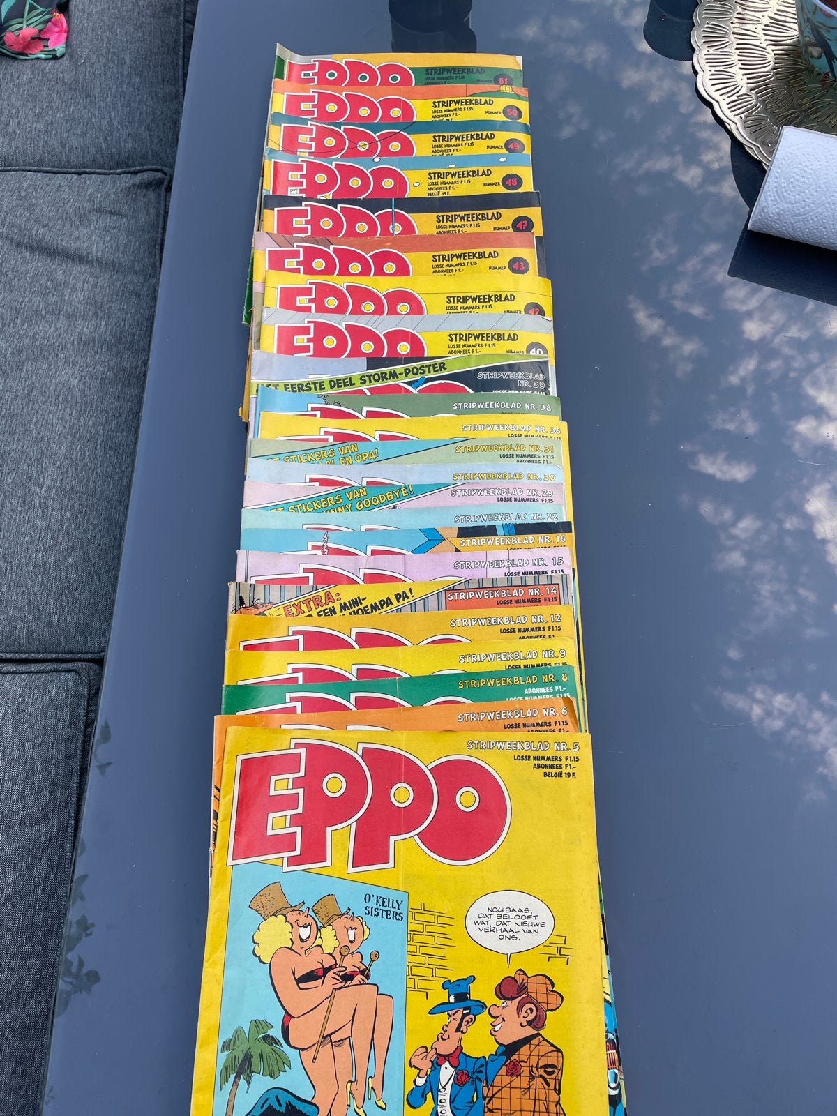 Eppo stripweekblad serie uit 1978 - Diverse nummers, Boeken, Complete serie of reeks, Ophalen of Verzenden, Gelezen