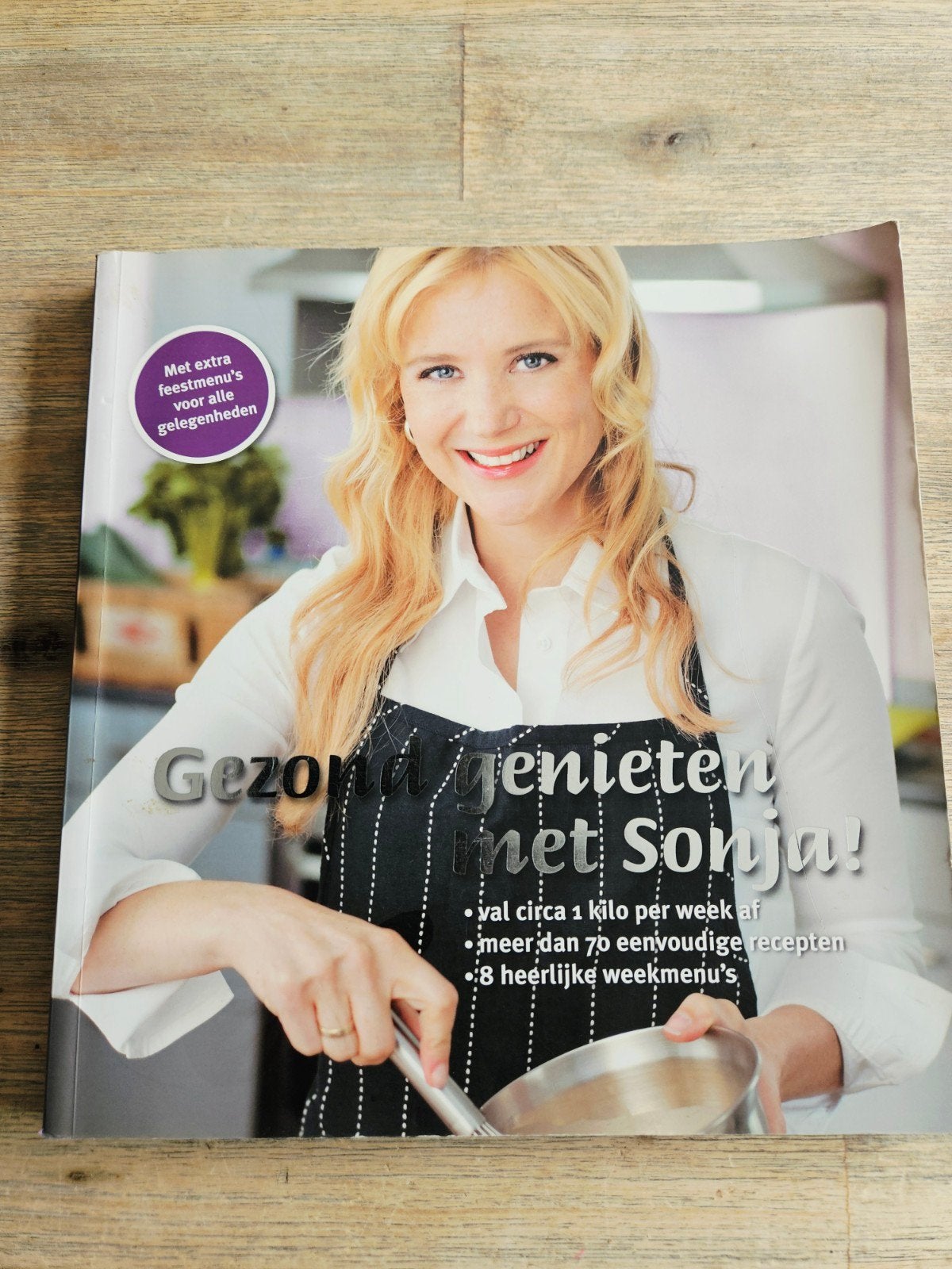 S. Bakker - Gezond genieten met Sonja, Boeken, Ophalen of Verzenden, Zo goed als nieuw, S. Bakker