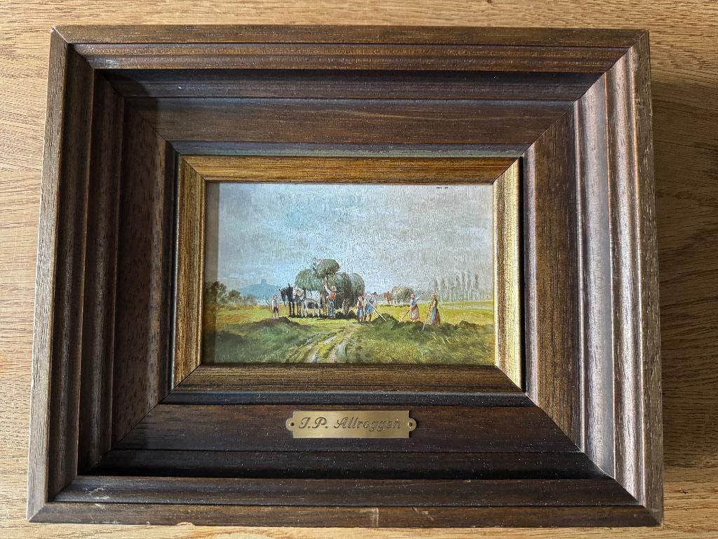 Schilderij J.P. Allroggen, Antiek en Kunst, Ophalen of Verzenden