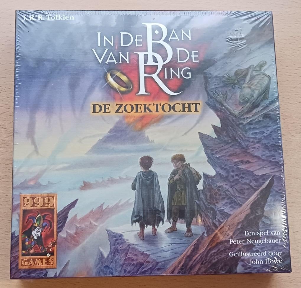 In de Ban van de Ring: De Zoektocht en Het Duel, Hobby en Vrije tijd, Gezelschapsspellen | Bordspellen, Ophalen of Verzenden, Zo goed als nieuw
