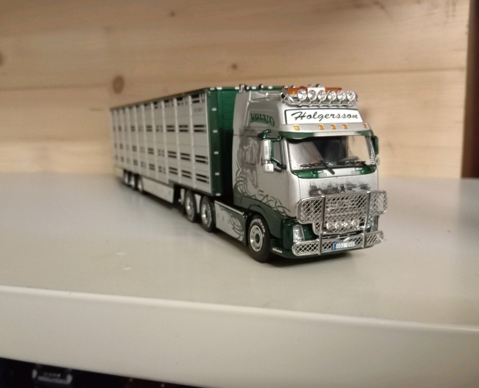Volvo FH Holgersson vee oplegger WSI, Ophalen of Verzenden, Nieuw, Bus of Vrachtwagen, Wsi