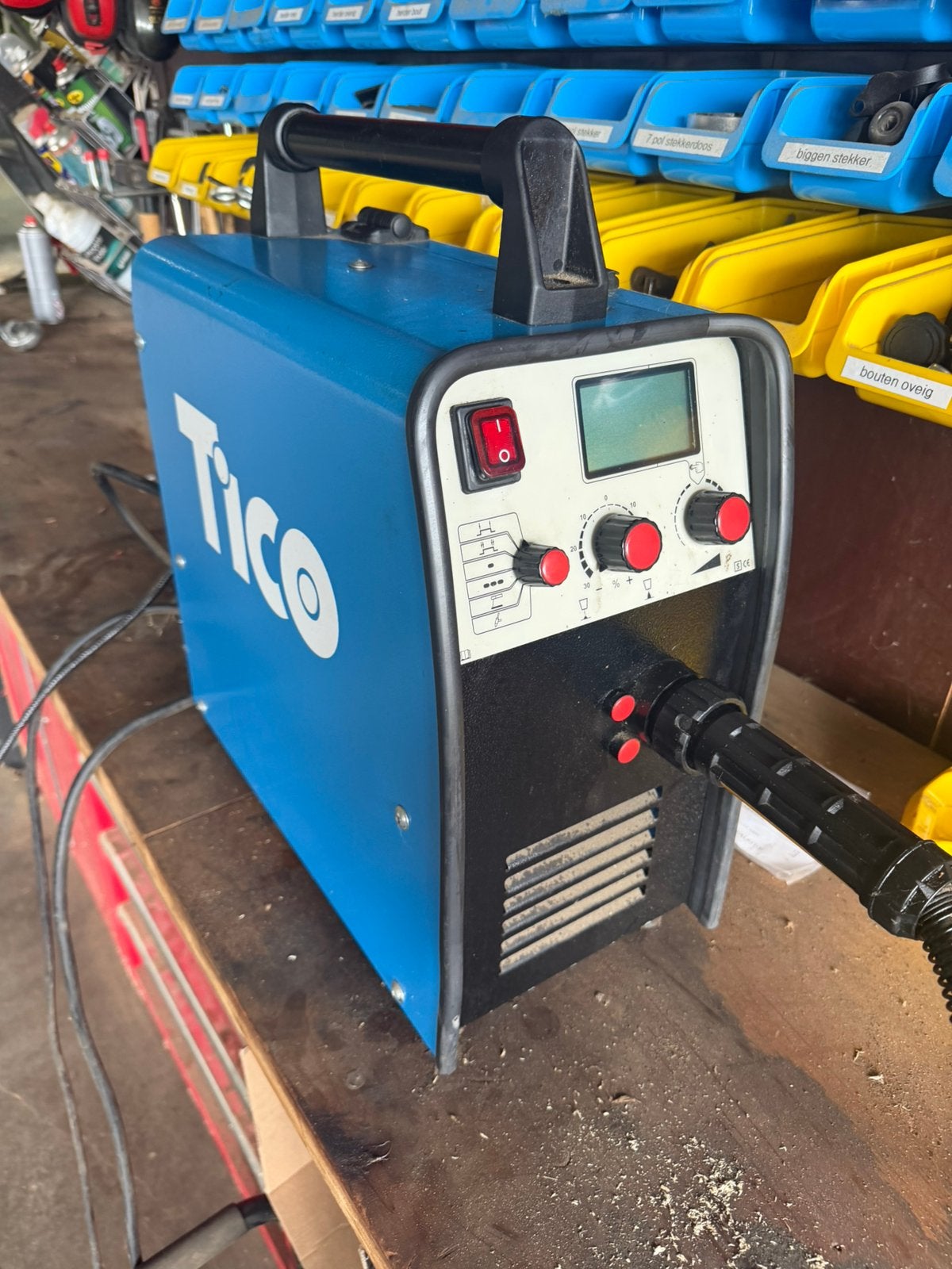 TICO MIG 180 K Lasmachine – Nauwelijks gebruikt – ZGAN, Doe-het-zelf en Verbouw, Gereedschap | Lasapparaten, Ophalen, Zo goed als nieuw