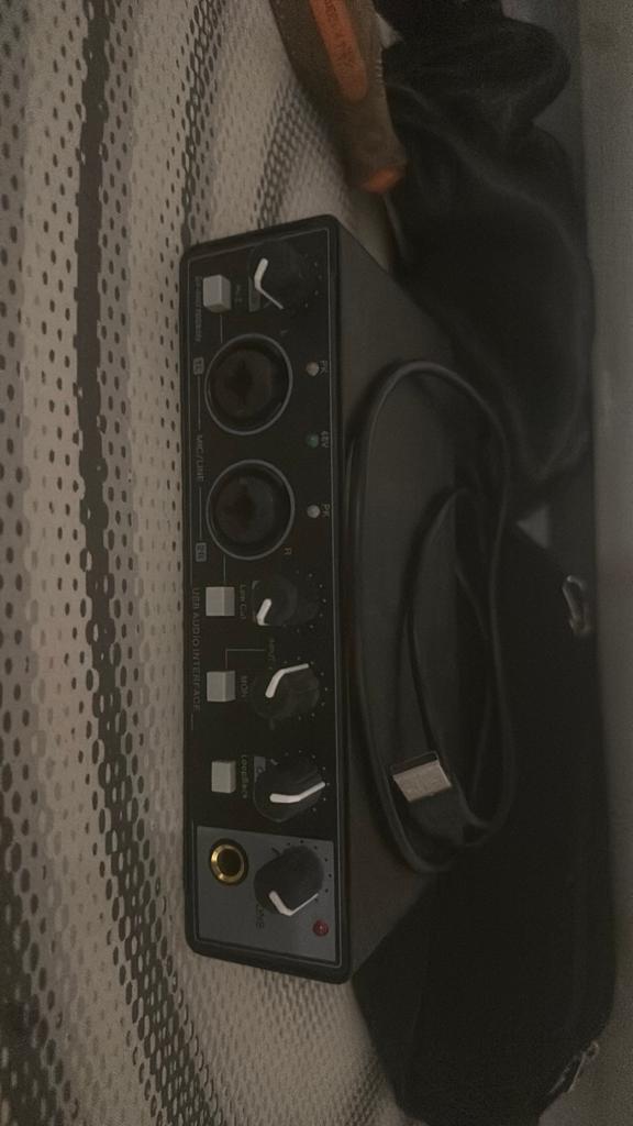 Gitaar interface/audio interface, Ophalen of Verzenden, Zo goed als nieuw, Gitaar, Minder dan 50 watt