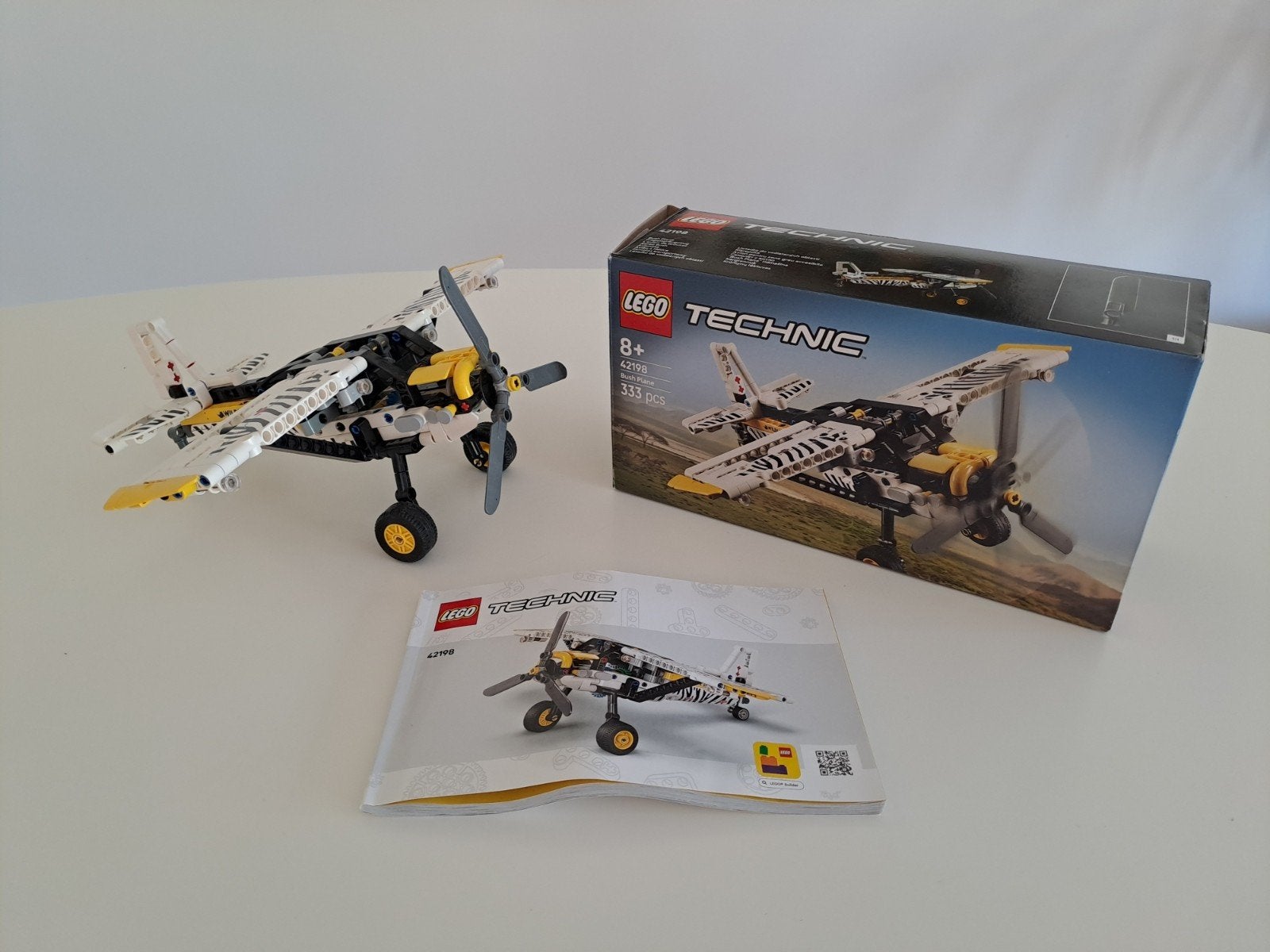 LEGO Technic Vliegtuig  42198 met handleiding en doos, Ophalen of Verzenden, Zo goed als nieuw