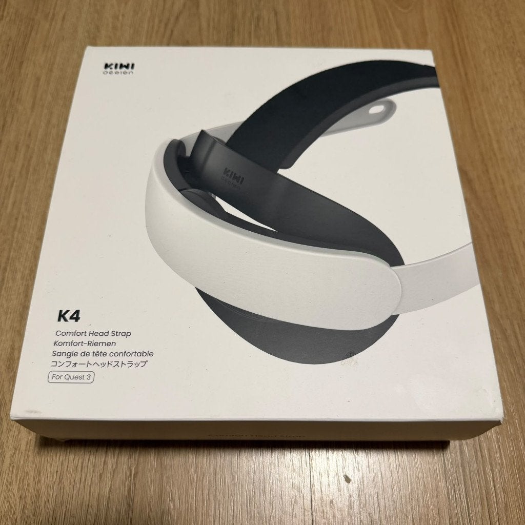 Kiwi Design K4 Comfort Head Strap voor Quest 3(S), Spelcomputers en Games, Virtual Reality, Verzenden, Zo goed als nieuw, Overige typen