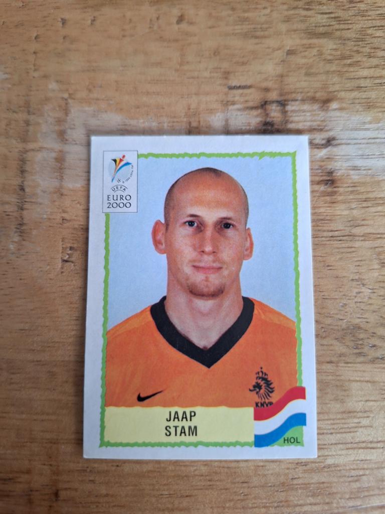 Voetbalplaatje panini euro 2000, Ophalen of Verzenden, Zo goed als nieuw, Buitenlandse clubs, Poster, Plaatje of Sticker