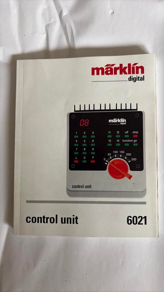 Marklin control unit 6021, Hobby en Vrije tijd, Modeltreinen | H0, Ophalen of Verzenden, Zo goed als nieuw, Märklin, Transformator of Voeding