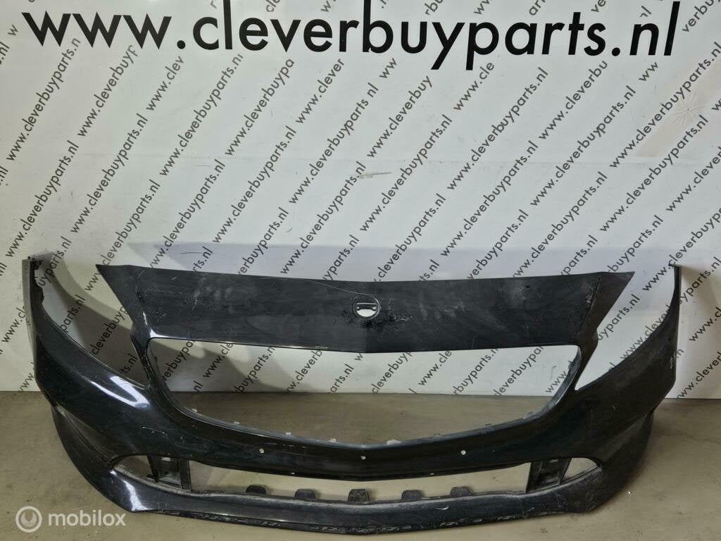 Voorbumper origineel A-klasse W176 ('12-'18) A1768850025, Gebruikt, Voor, Mercedes-Benz, Ophalen of Verzenden