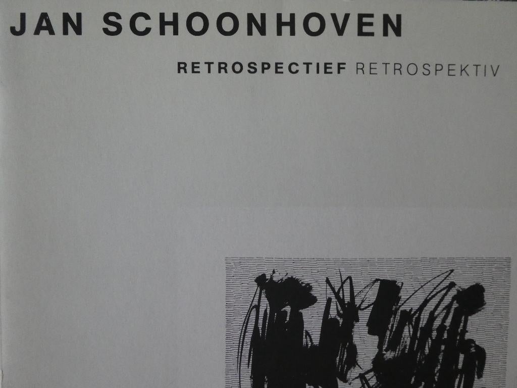 Jan Schoonhoven - Retrospectief /  retrospective, Boeken, Ophalen of Verzenden, Gelezen