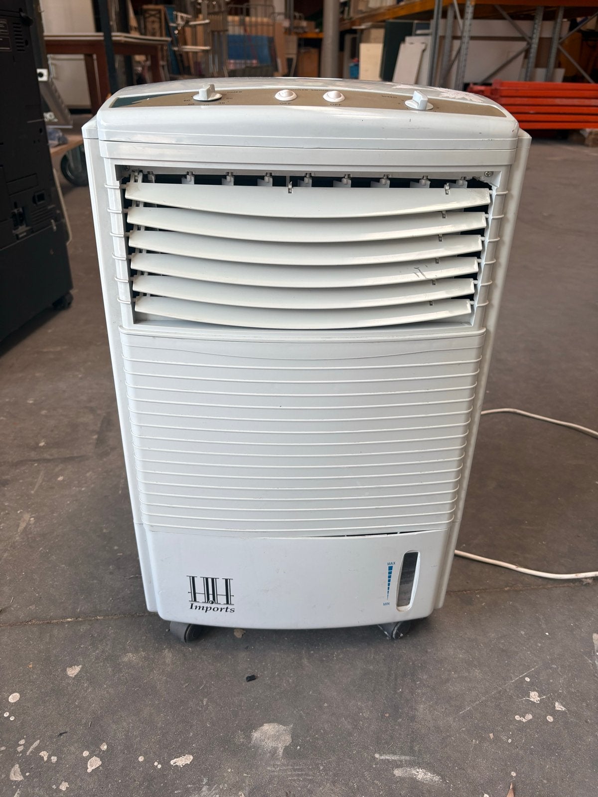 Mobiele airco / luchtkoeler - Wit, Witgoed en Apparatuur, Gebruikt, Minder dan 60 m³, Timer, 3 snelheden of meer