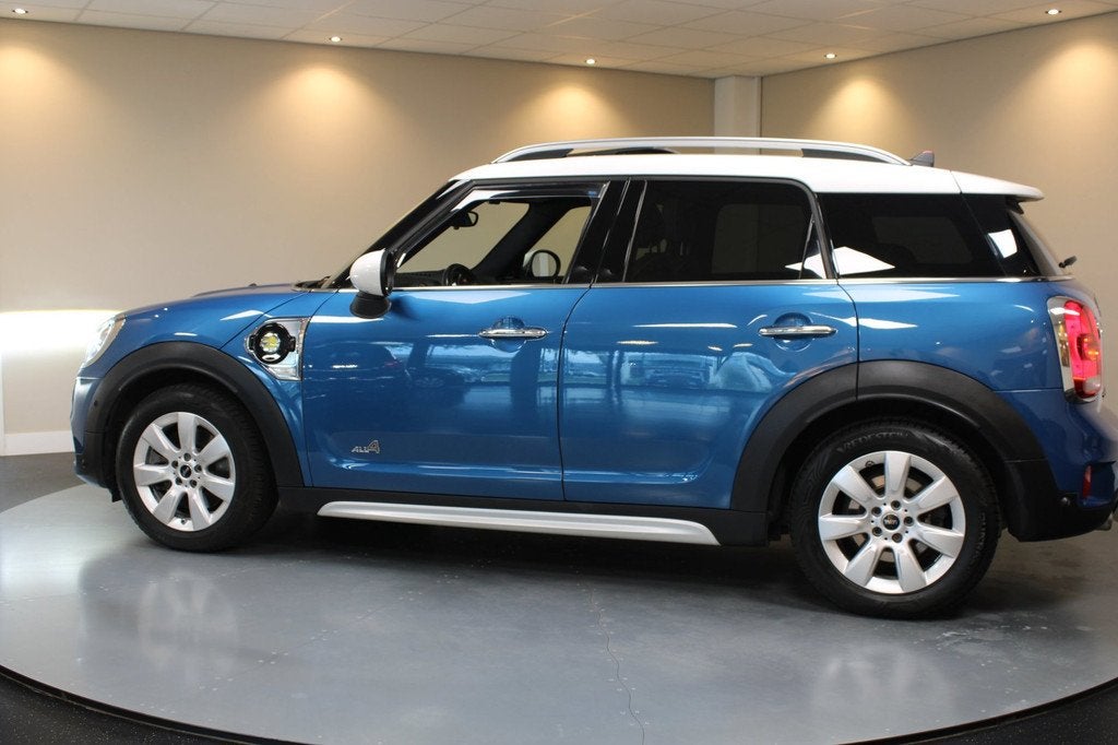 Mini Mini Countryman 2.0 Cooper S E ALL4 *Pracht-interieur!*, Auto's, Mini, Gebruikt, Euro 6, Blauw, Parkeersensor