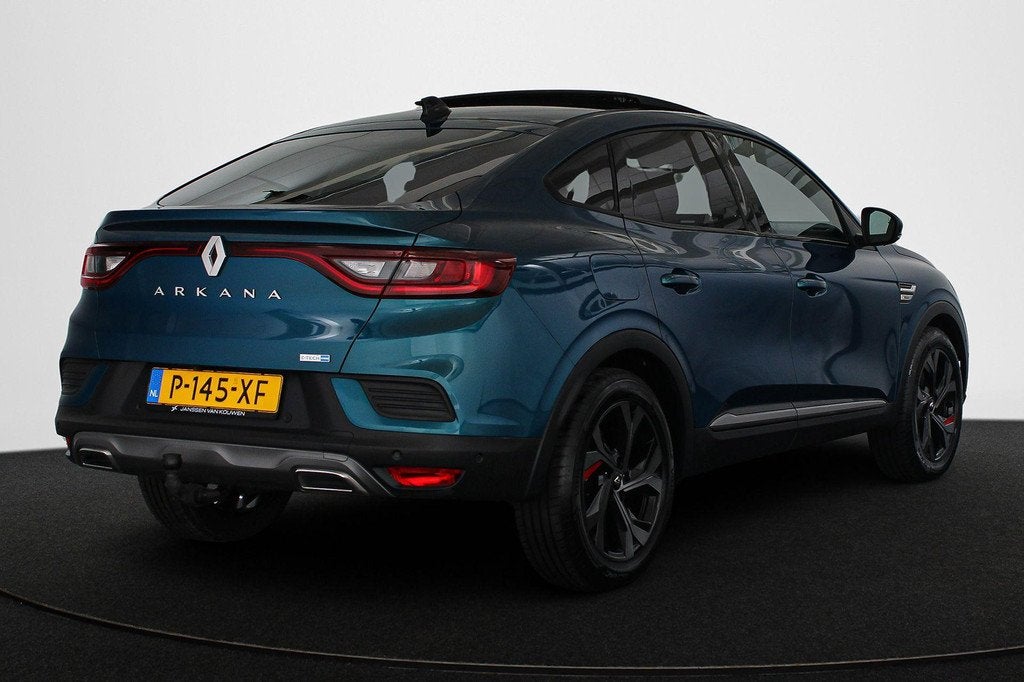 Renault Arkana 1.6 E-Tech Hybrid 145 R.S. Line Pano Trekhaak, Auto's, Renault, Arkana, Euro 6, Blauw, Origineel Nederlands