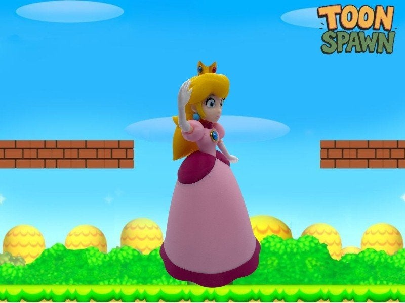 Princess Peach 2.0 – 23,5 cm – Super Mario Figuur, Ophalen of Verzenden, Nieuw, Overige typen