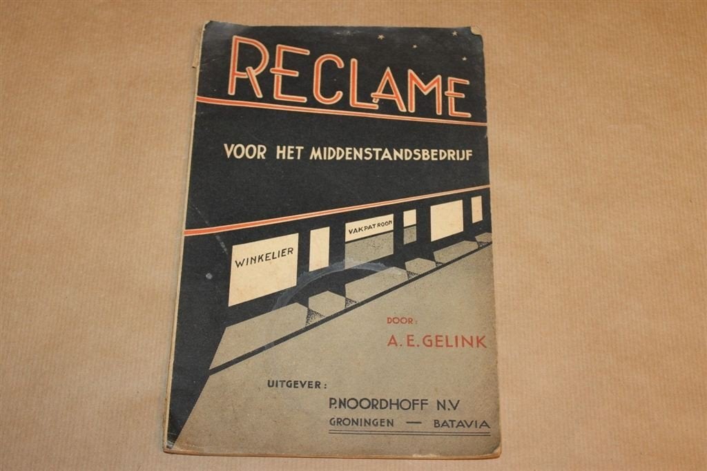 Reclame voor het middenstandsbedrijf - Gelink - 1947, Ophalen of Verzenden, Gebruikt, Overige typen