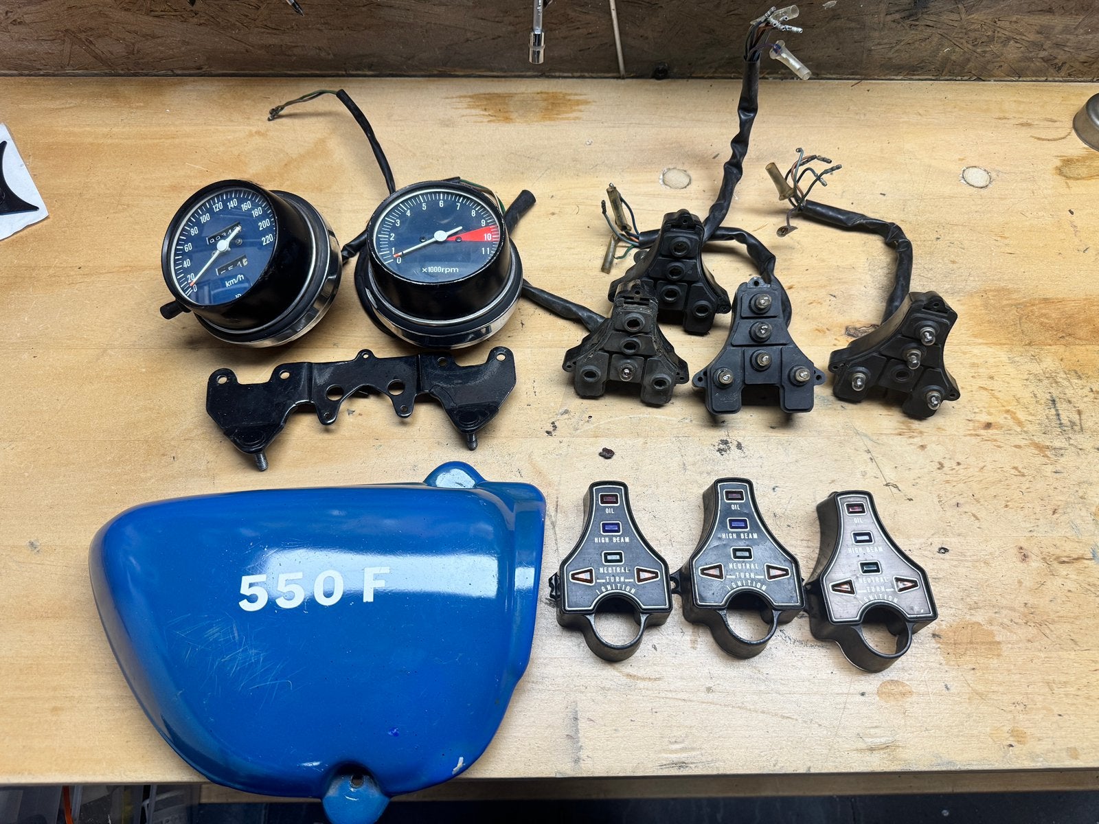 Honda cb550 cb four onderdelen, Motoren, Ophalen of Verzenden, Gebruikt
