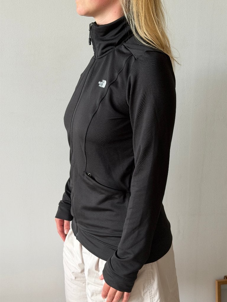 The North Face Fleece zwart womens, Maat 48/50 (M), Zwart, Ophalen of Verzenden, Zo goed als nieuw