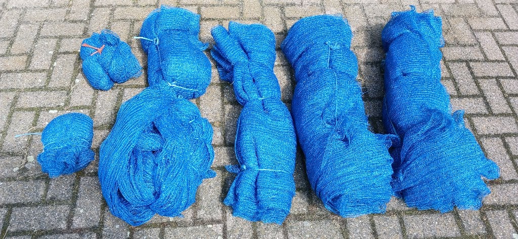 Zijbespanningsnetten voor wijngaard, Ophalen, Gebruikt, 20 meter of meer, Overige typen