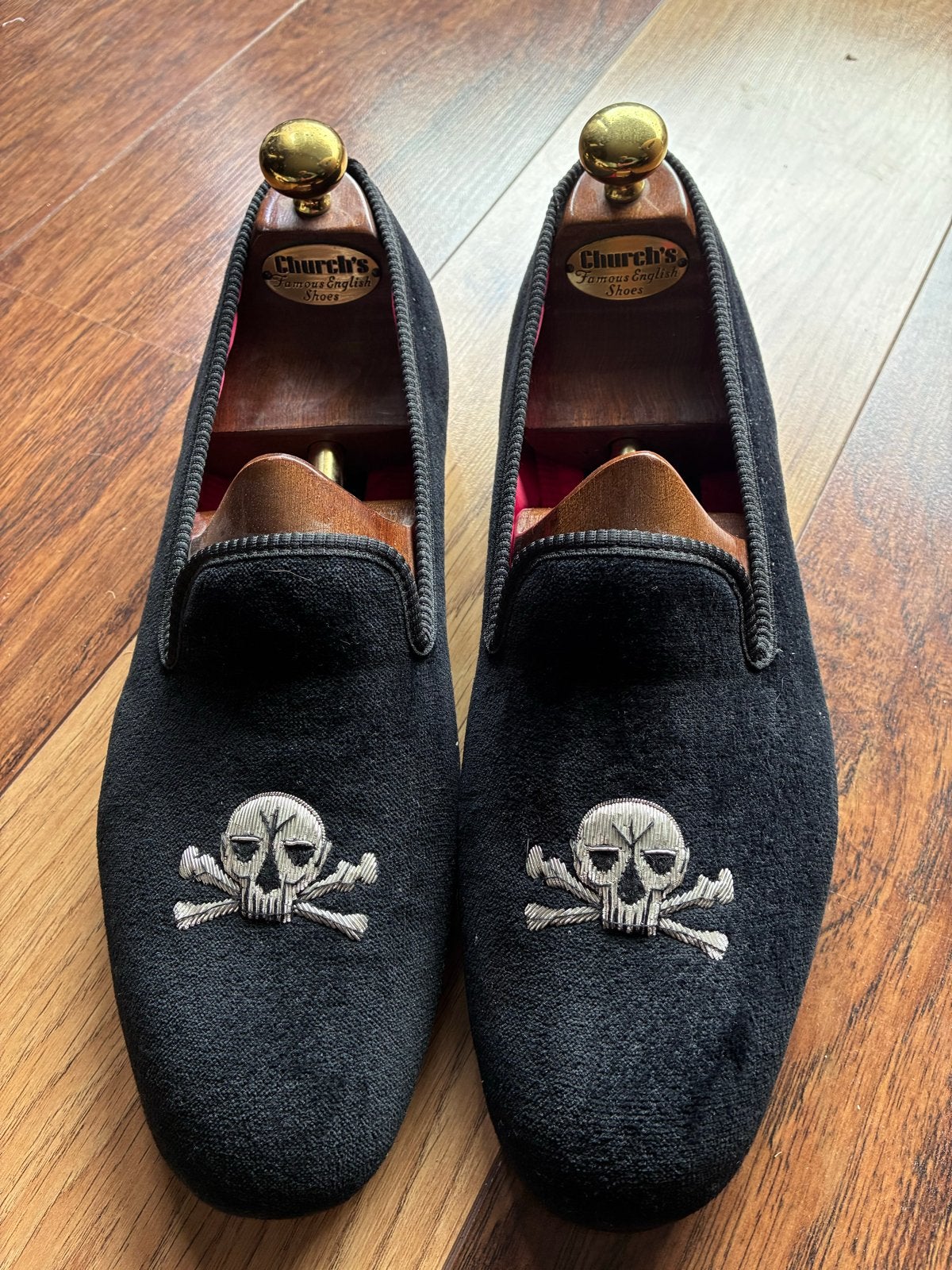 Tricker's originele handgemaakte schoenen - Maat 11, Ophalen of Verzenden, Zo goed als nieuw, Zwart, Loafers