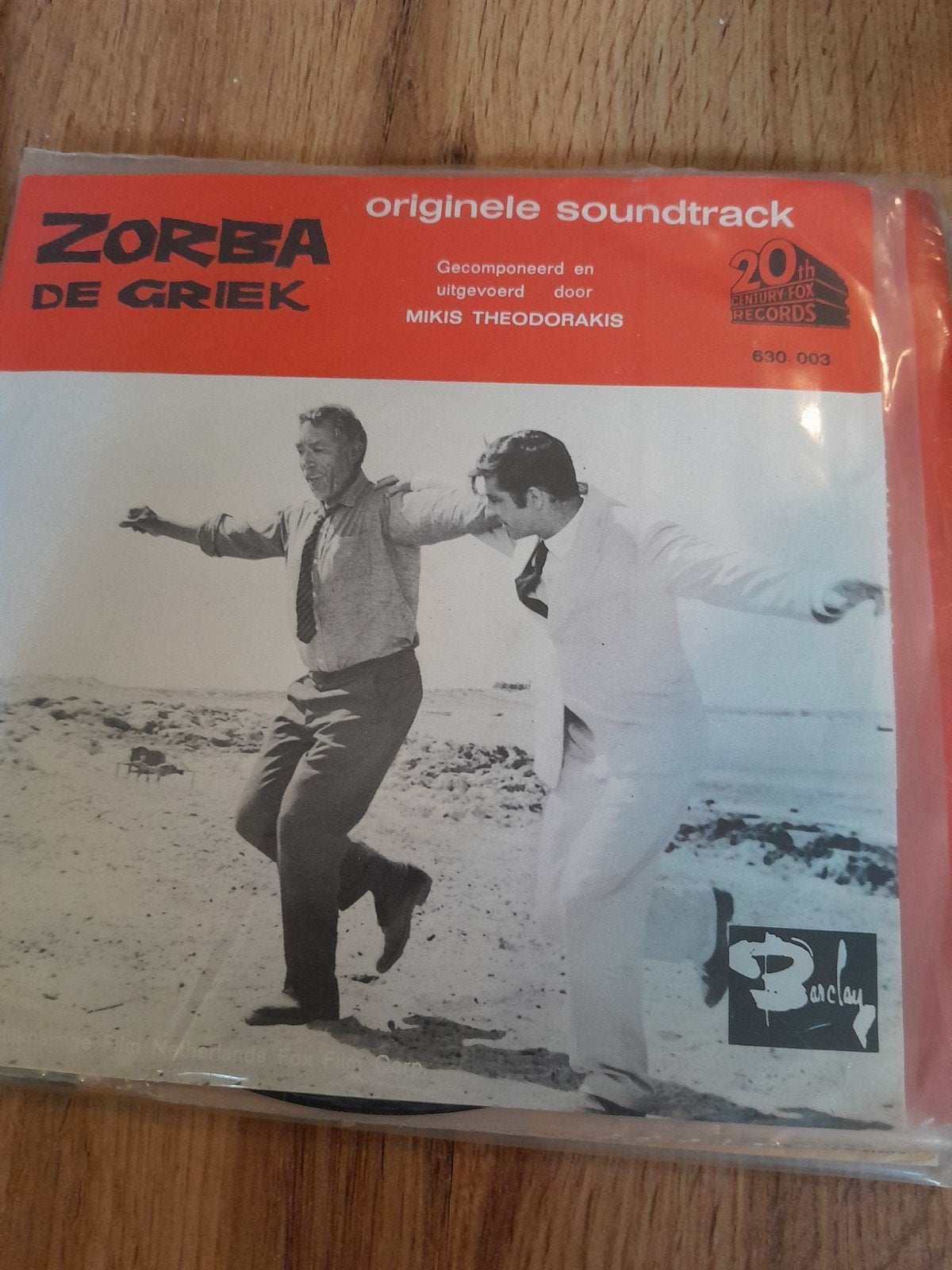 mikis theodorakis 7 inch zorba de griek, Ophalen of Verzenden, Zo goed als nieuw, Nederlandstalig