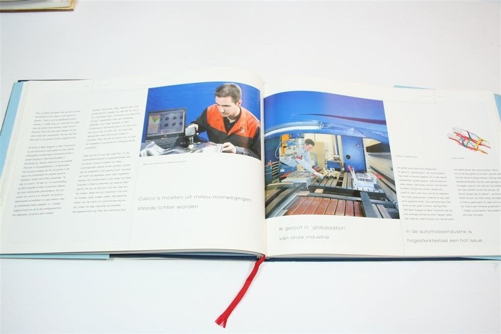 Over Ons — Hoogovens IJmuiden Geschiedenis 1918-2008, Ophalen of Verzenden, Gelezen
