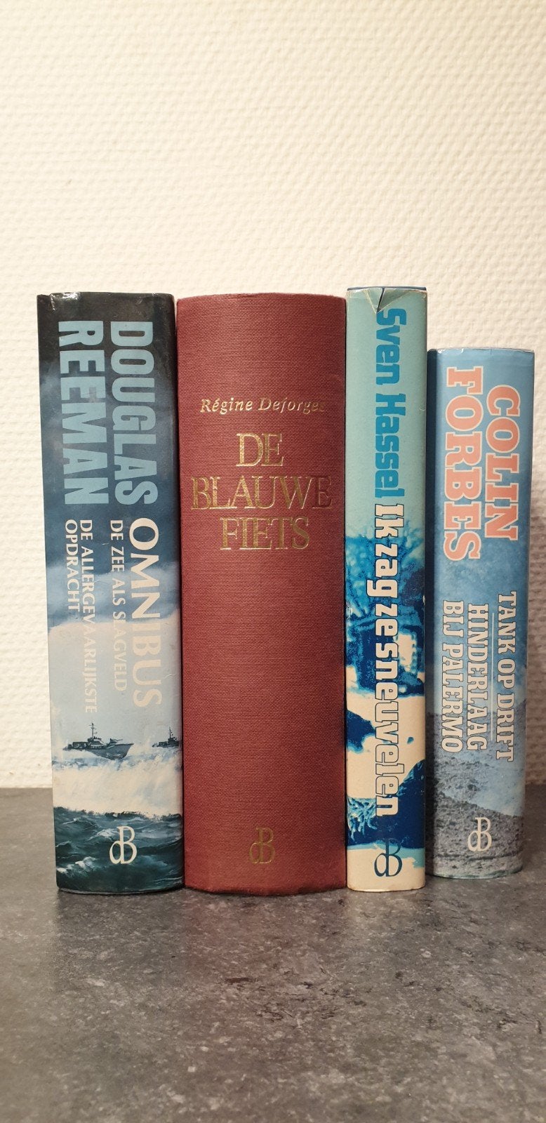 4 boeken over de Tweede Wereldoorlog, Boeken, Algemeen, Douglas Reeman, Régine Deforges, Sven Hassel, Colin Forbes, Ophalen, Tweede Wereldoorlog