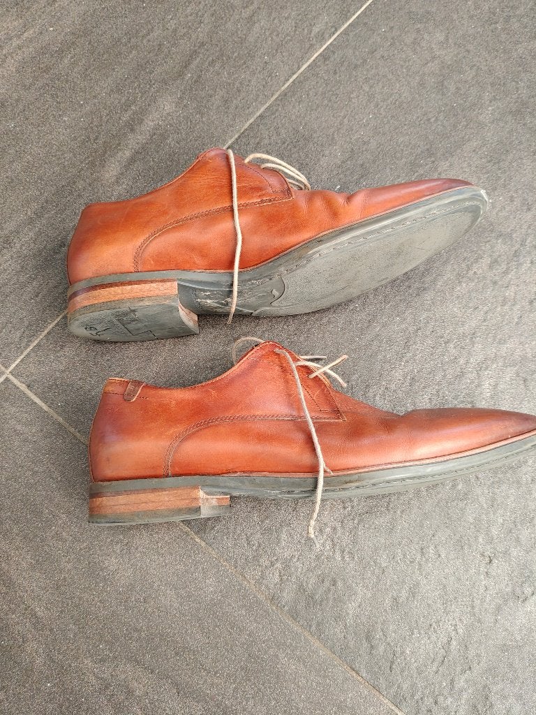 Floris van Bommel heren schoenen, Kleding | Heren, Schoenen, Ophalen, Bruin, Floris van Bommel, Zo goed als nieuw