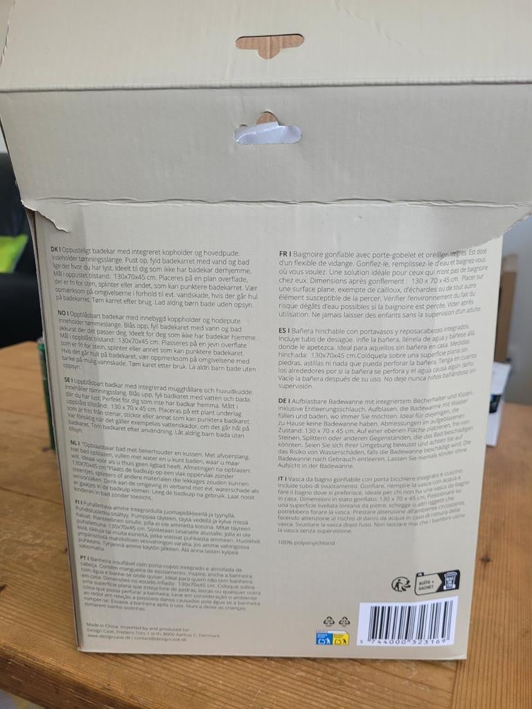 Opblaasbare bad, O, O, Overige typen, Nieuw