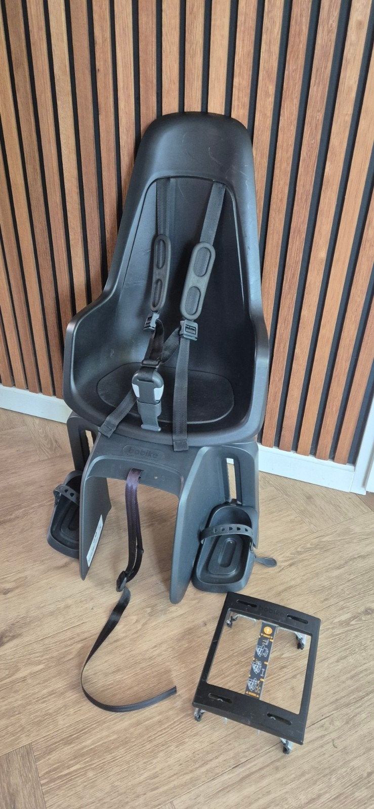 Bobike achterzitje met bevestiging, Fietsen en Brommers, Fietsaccessoires | Fietsstoeltjes, Achterzitje, Bobike, Ophalen, 15 t/m 25 kg