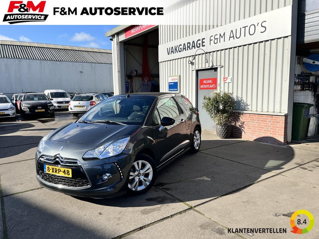 Citroen DS3 Cabrio 1.6 VTi So Chic, Auto's, Voorwielaandrijving, Euro 5, Gebruikt, 4 cilinders