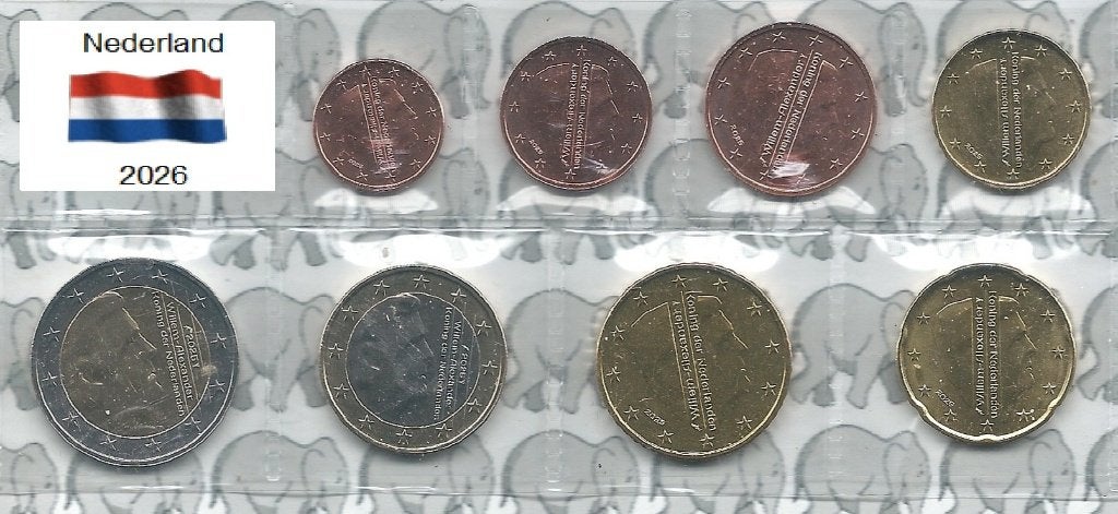 Nederland UNC serie 2026, Ophalen of Verzenden, Overige landen, Overige waardes, Setje