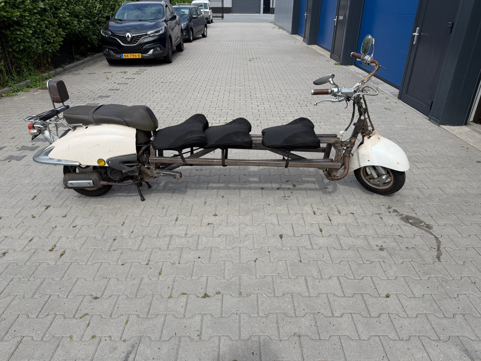 Scooter voor 5 personen rijdt!, Ophalen of Verzenden, Gebruikt, Overige typen