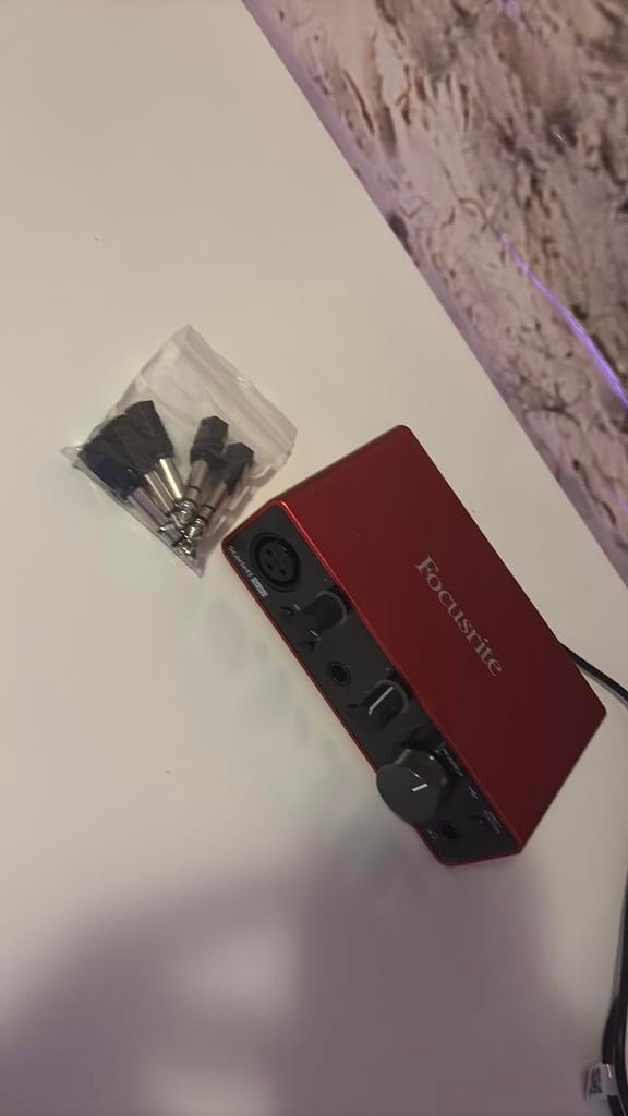 Focusrite Scarlett Solo USB Audio Interface, Ophalen, Zo goed als nieuw