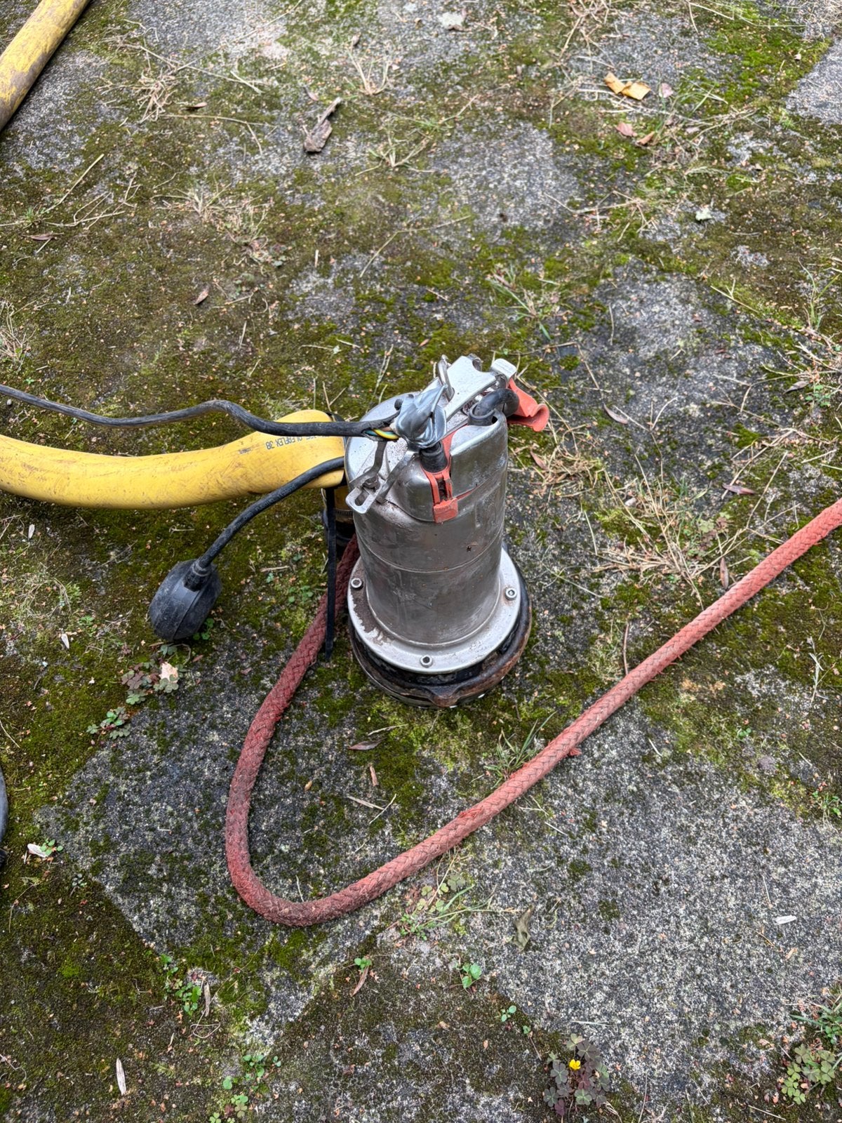 Citypumps dompelpomp RVS Security 8M  15m 2duims slang 800W, Ophalen of Verzenden, Gebruikt, Elektrisch, Dompelpomp