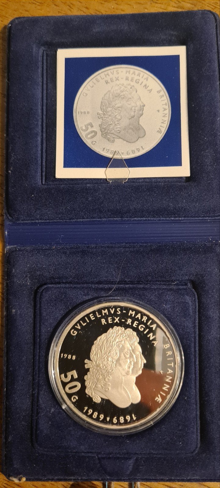 Zilveren 50 gulden munt 1988 PROOF, Postzegels en Munten, Munten | Nederland, Ophalen of Verzenden, Koningin Beatrix, 50 gulden