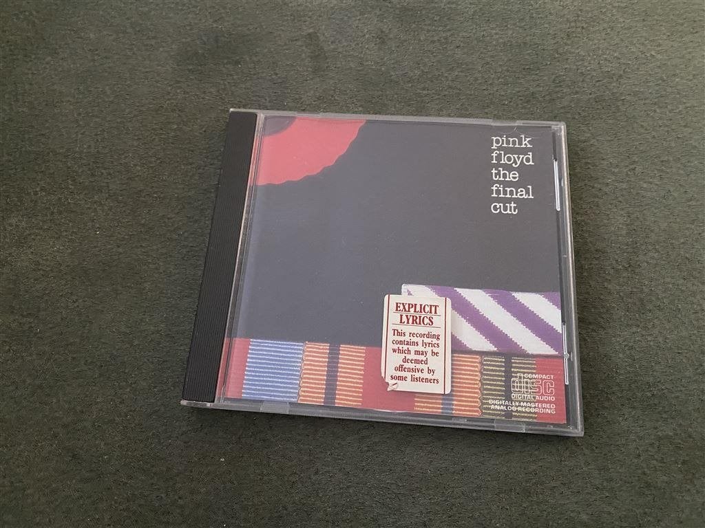 Pink Floyd the final cut CD [546], Verzenden, Zo goed als nieuw, Poprock