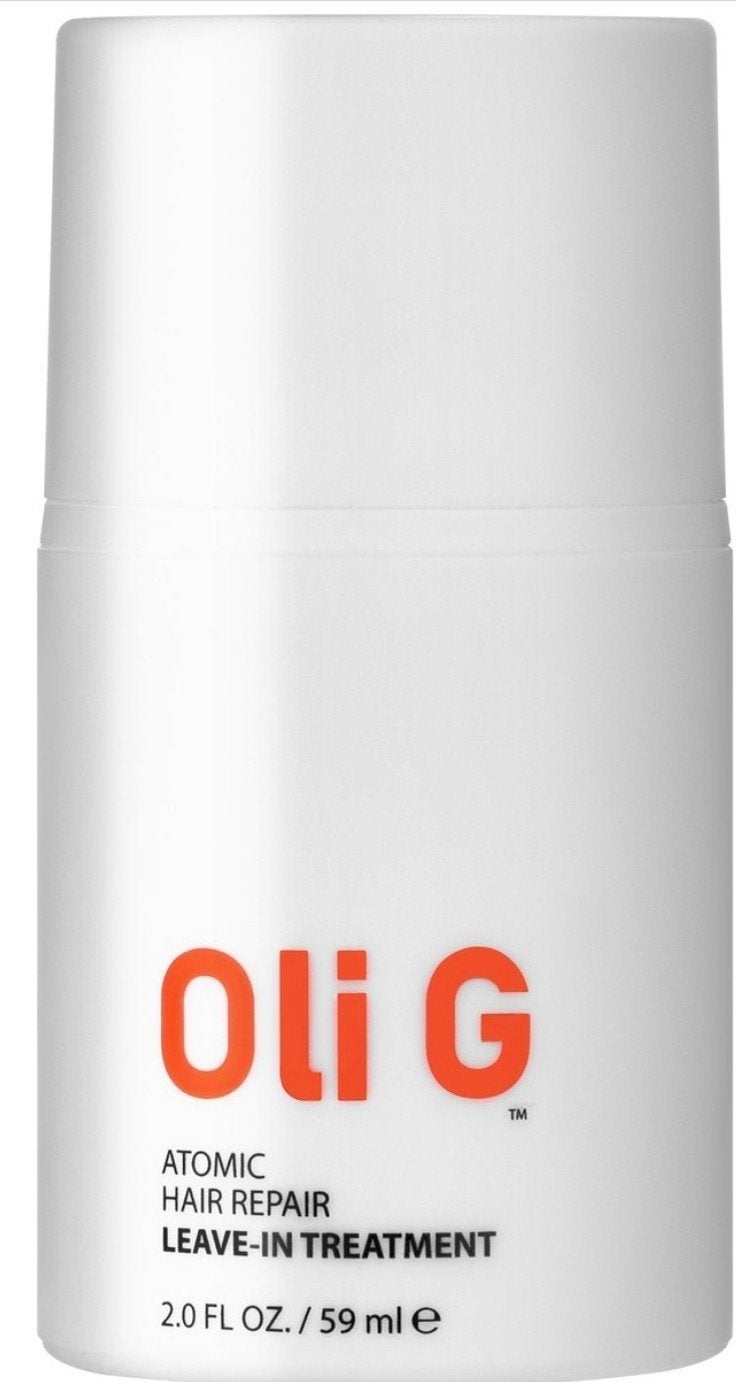 Oli G Atomic Hair Repair Leave-In Treatment 59ml, Ophalen of Verzenden, Nieuw, Haarverzorger of -hersteller