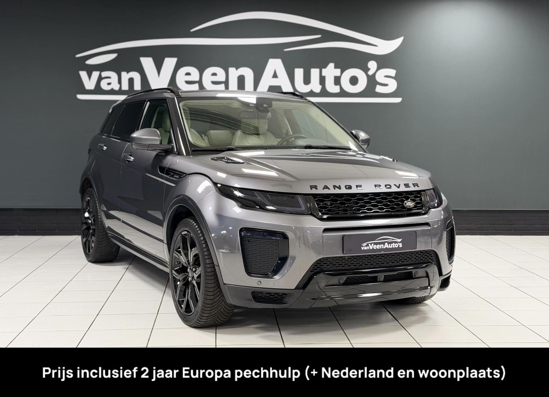 Range Rover Evoque 2.0 Si4 Autobiography 2 Jaar Garantie, Auto's, Automaat, Dealer onderhouden, Gebruikt, 4 cilinders