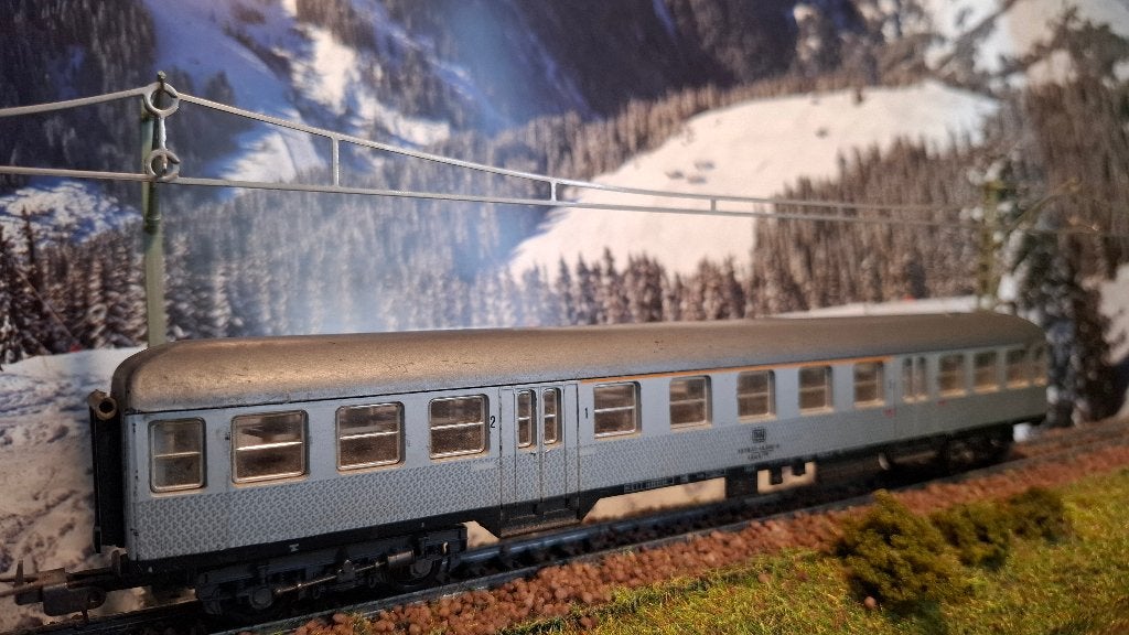 Lima H0 – DB "Silberling" 1e/2e klasse 9156, Gebruikt, Gelijkstroom, Wagon, Ophalen of Verzenden