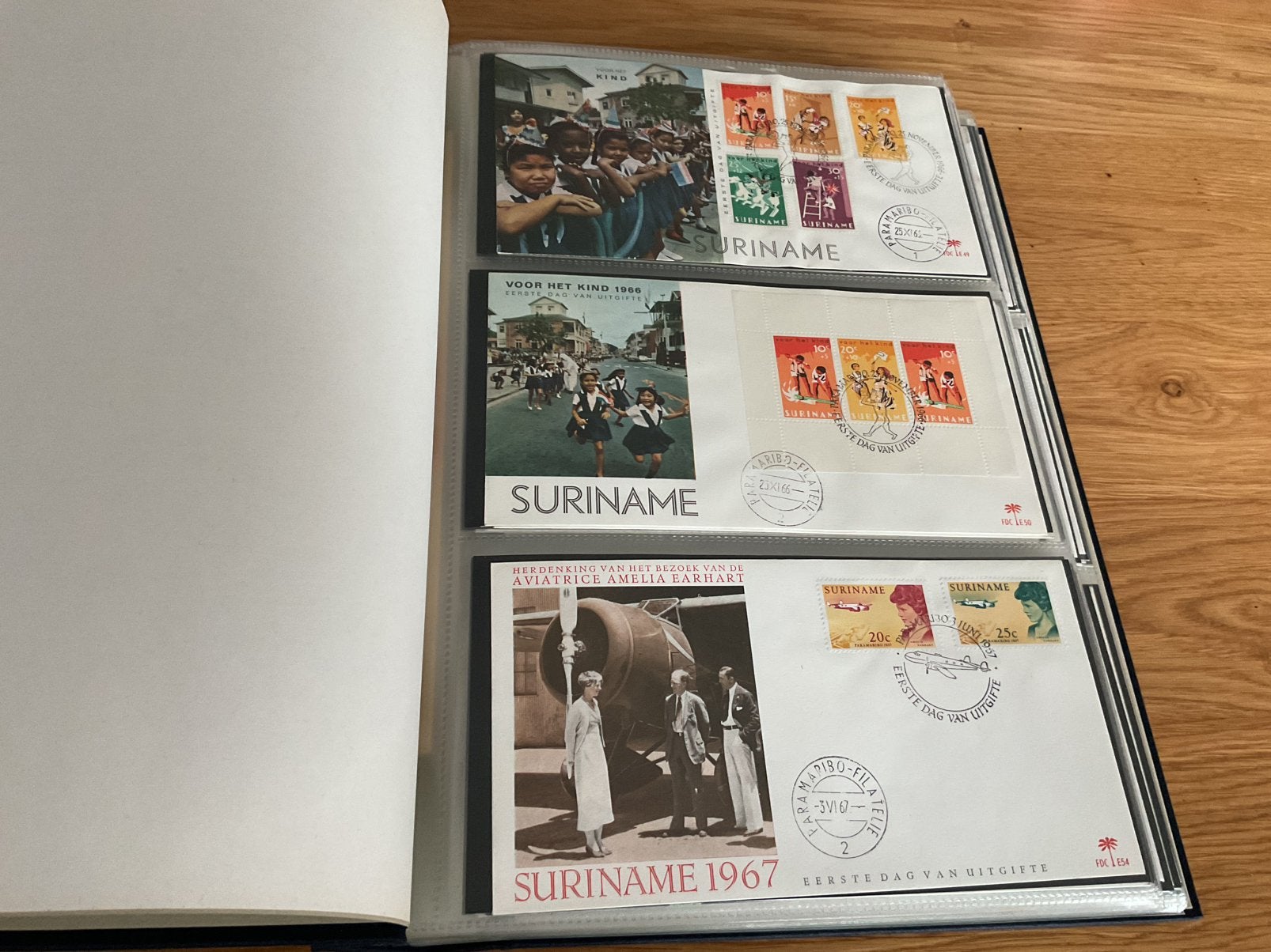 Album FDC Suriname, Ophalen of Verzenden, Nederland