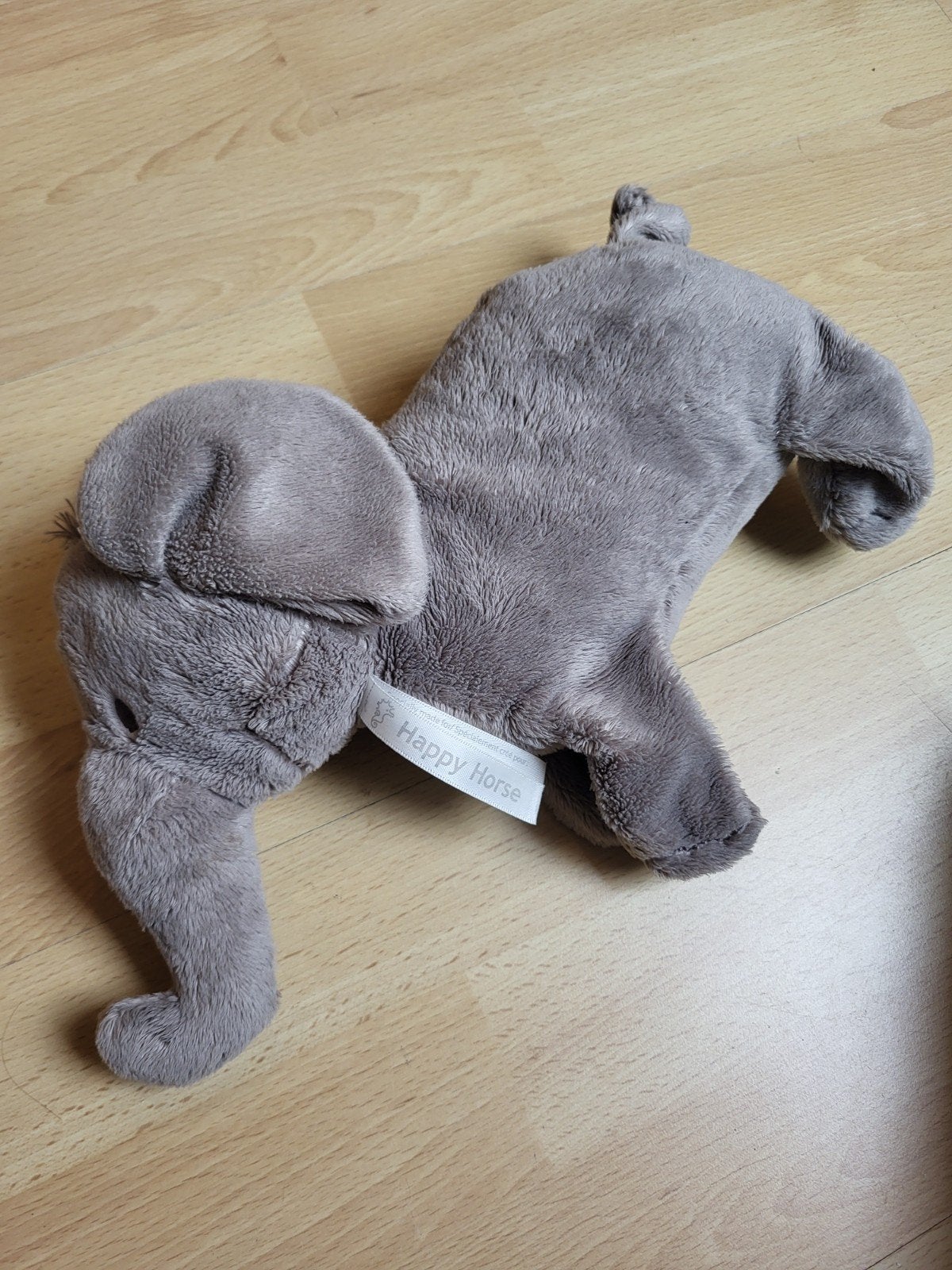 Happy Horse Olifant Knuffel - Zo goed als nieuw, Kinderen en Baby's, Happy Horse, Grijs, Ophalen of Verzenden, Zo goed als nieuw