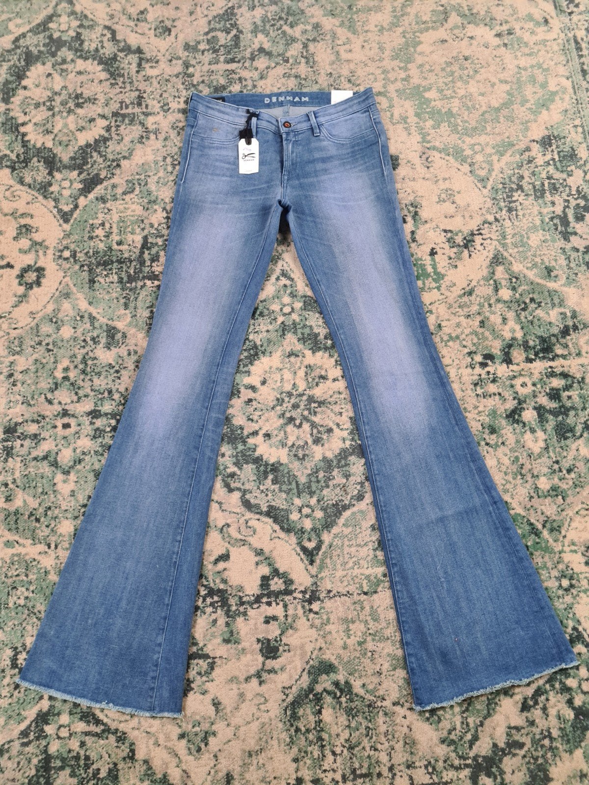 Denham Farrah Super Flare Fit W29 L34 Blauw Nieuw Tulsi2934, Denham, Blauw, Nieuw, Ophalen of Verzenden