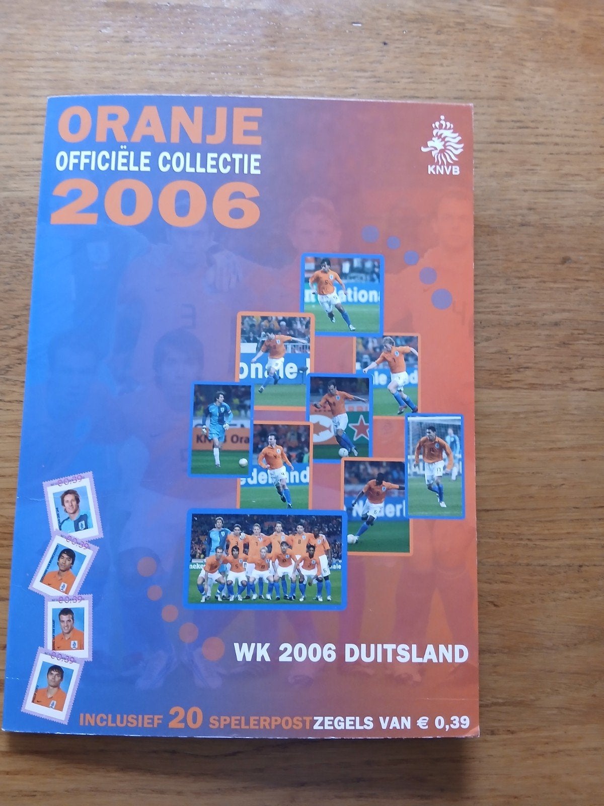 Oranje Officiële Collectie 2006 WK Duitsland met postzegels, Ophalen of Verzenden, Na 1940, Postfris
