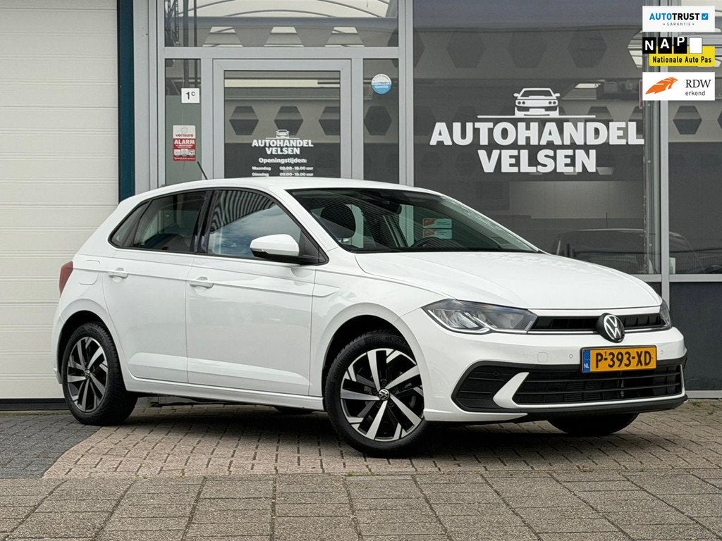 Volkswagen Polo 1.0 TSI Life Business Apple carplay Nap, Auto's, Voorwielaandrijving, Automatische klimaatregeling, Gebruikt, Euro 6
