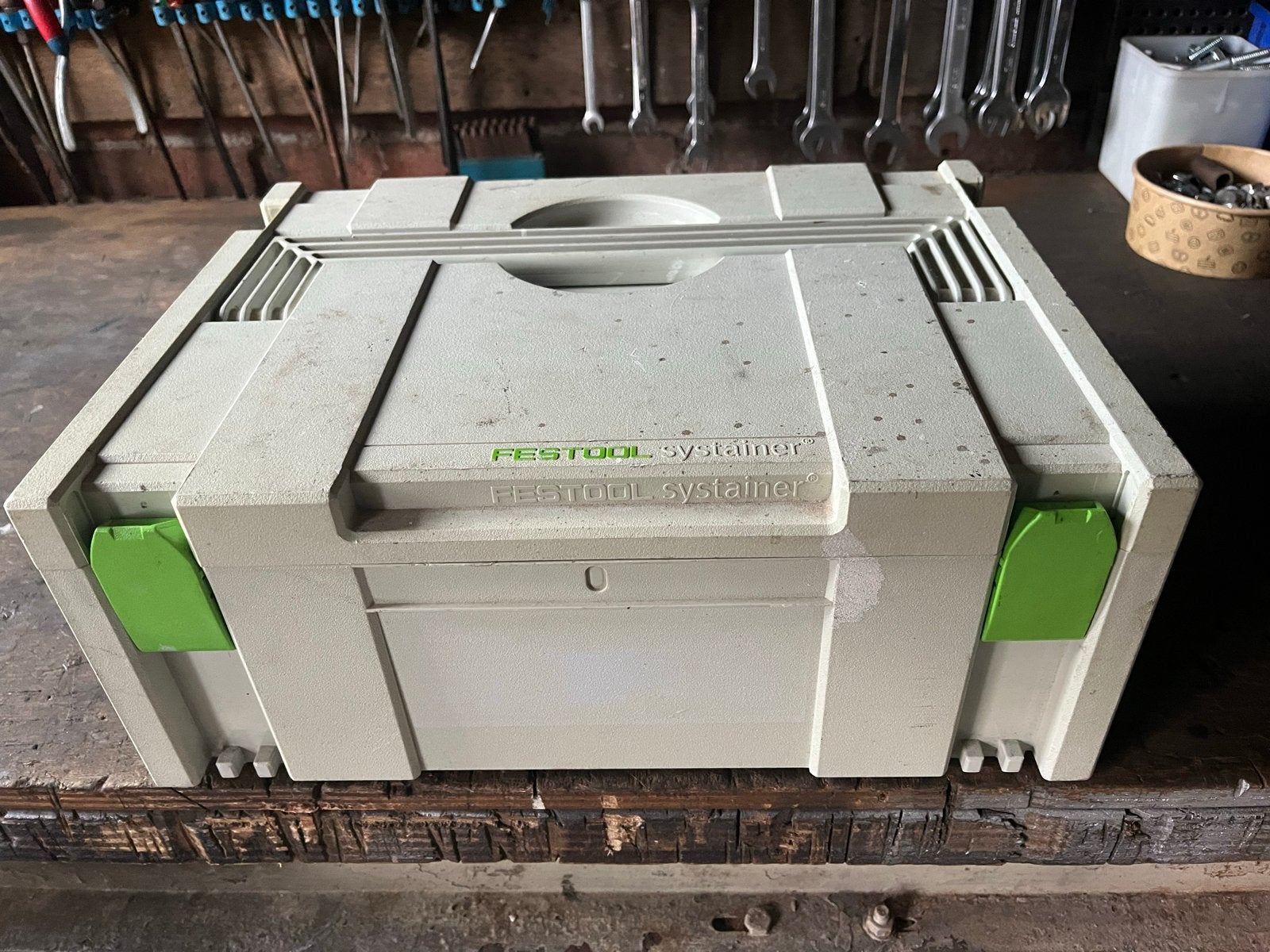 Festool Systainer met spanbanden en lege Makita koffers, Ophalen of Verzenden, Gebruikt, Gereedschapsopslag, Festool