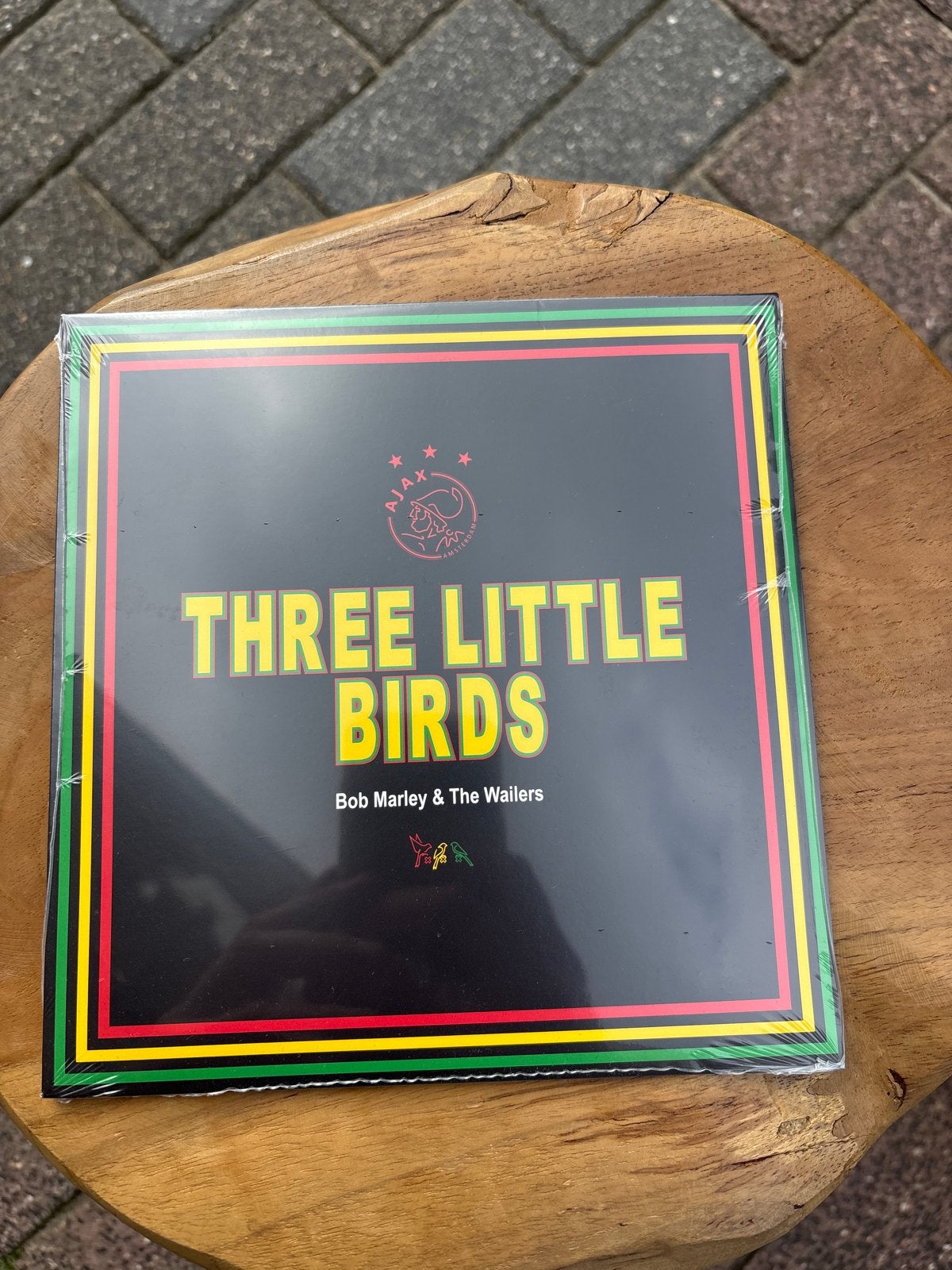 Bob Marley - Three Little Birds (Ajax Editie) LP, LP, Geseald, Ophalen of Verzenden, 12 inch