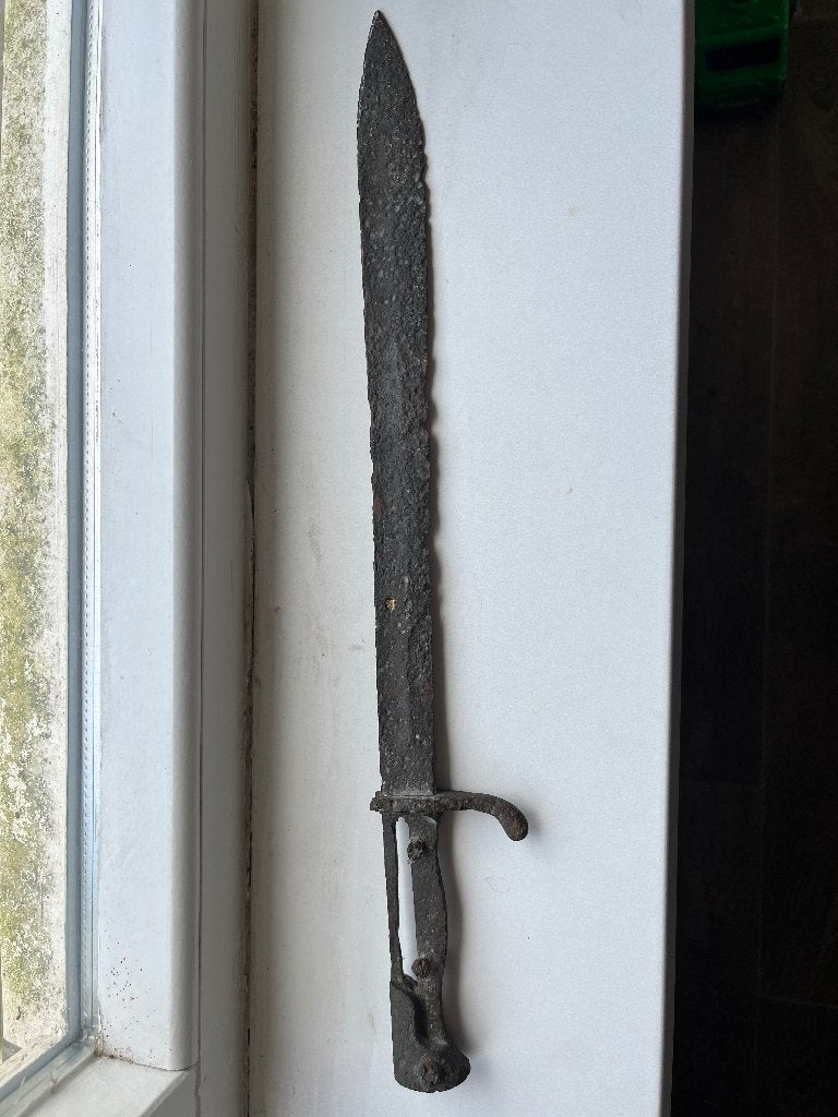 Sabelbajonet Frans/duitse oorlog, Ophalen of Verzenden, Landmacht, Overige gebieden, Mes of Dolk