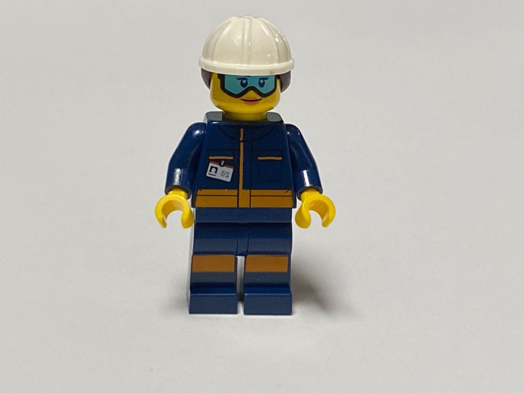 Lego nieuwe Minifiguur cty1038 vrouwelijke raket ingenieur, City, Lego, Nieuw, Ophalen of Verzenden