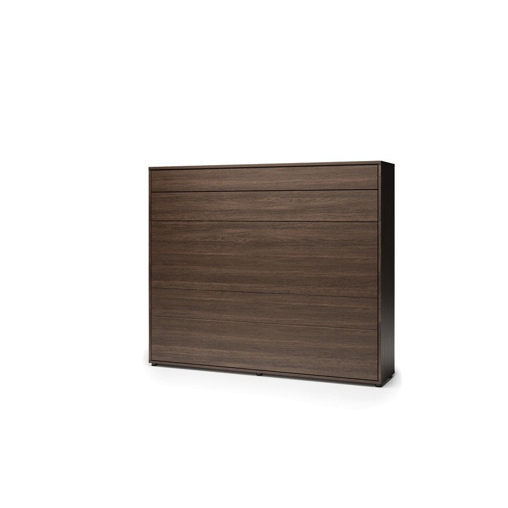 Concept opklapbed horizontaal - 160x200 - Walnoot, Huis en Inrichting, Niet ingevuld, Niet ingevuld, Niet ingevuld
