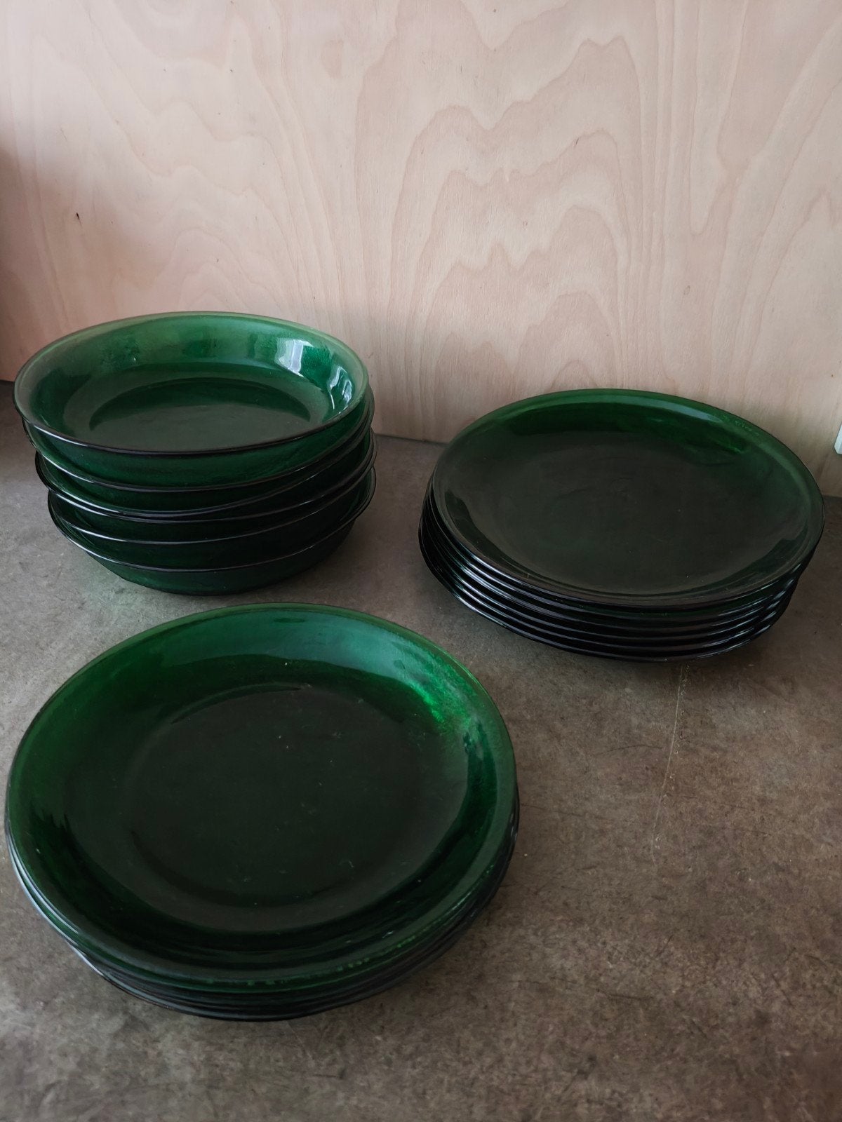 ARCOROC  seventies groene borden SIERRA, Ophalen of Verzenden
