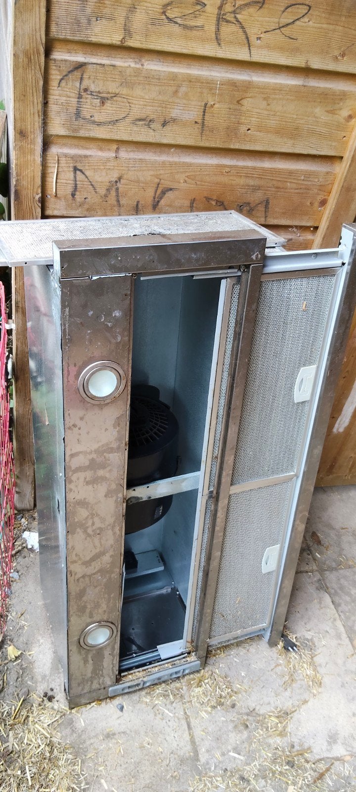Uitschuifbare Inbouw Afzuigkap - 90cm breed, Witgoed en Apparatuur, Ophalen, Gebruikt, Inbouw, Vlakschermkap